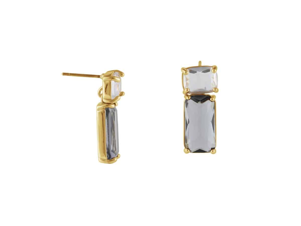 Kim Allure Stone Cut Luxe Earrings 2201