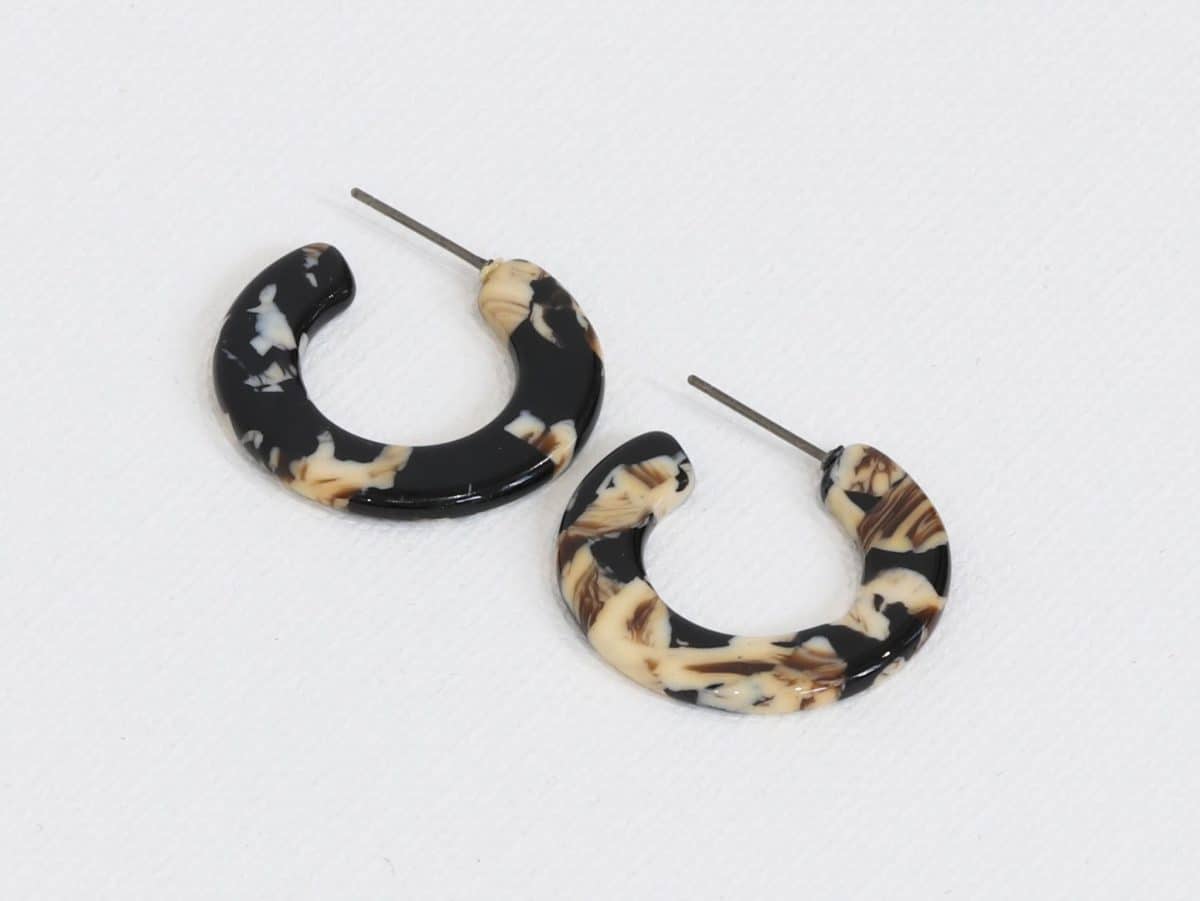 Jessica Tiny Cut Out Hoop Earrings 2319