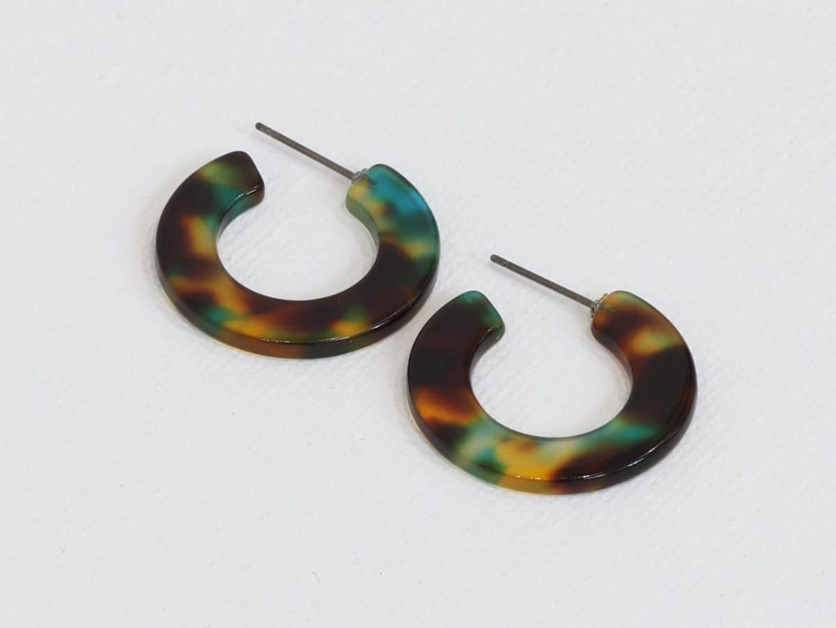 Jessica Tiny Cut Out Hoop Earrings 2319