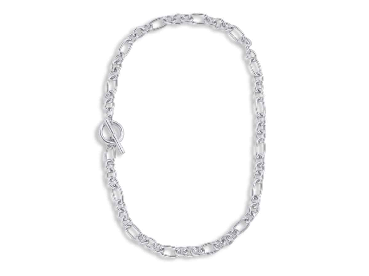 Maude Curb Chain Tbar Necklace 2455
