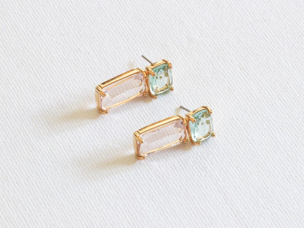 Kim Allure Stone Cut Luxe Earrings 2201