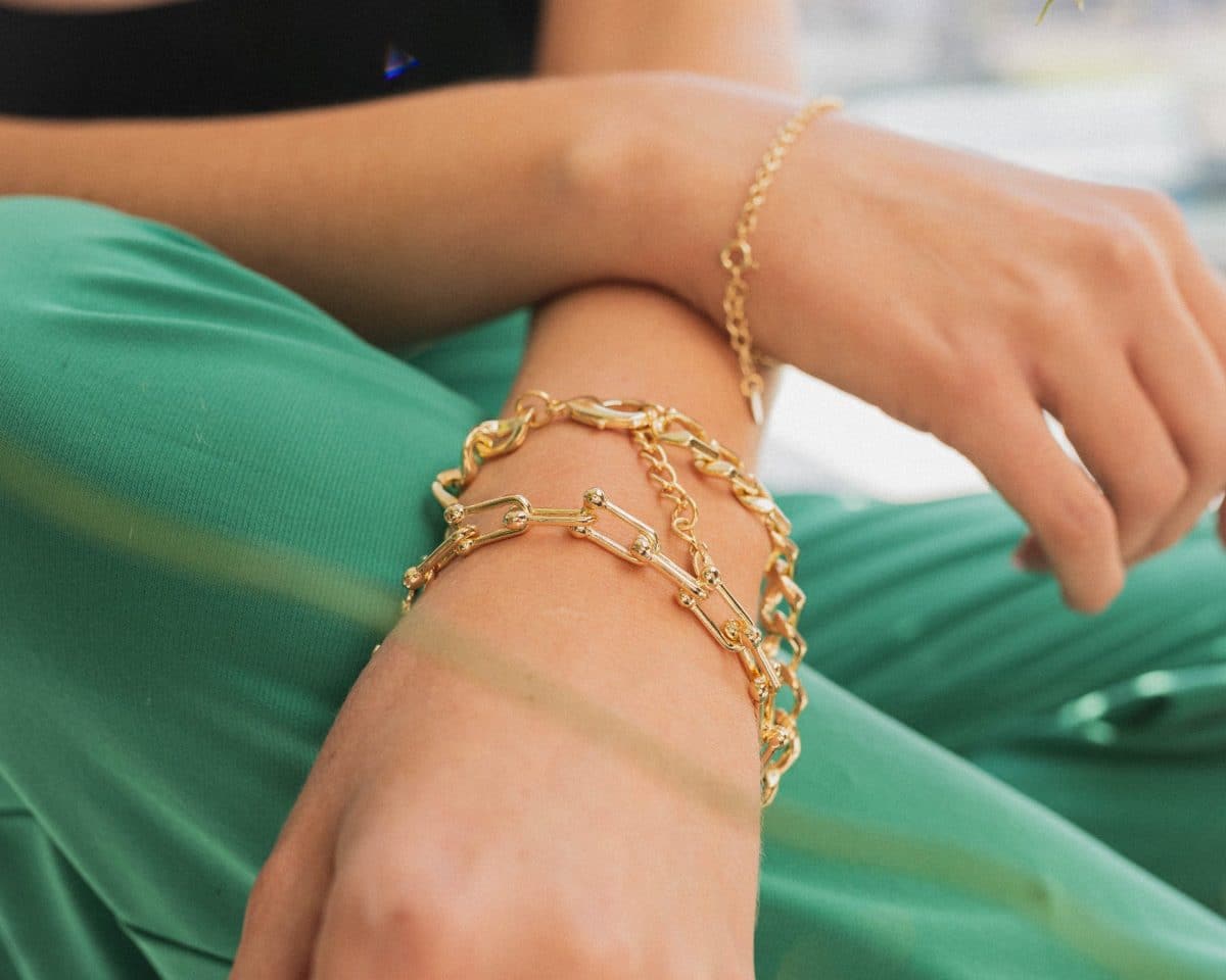 Renata Statement Chunky Chain Bracelet 2369