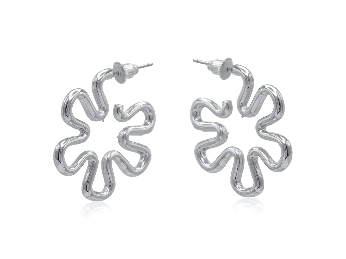 Gondor Scribble Hoop Earrings 4127