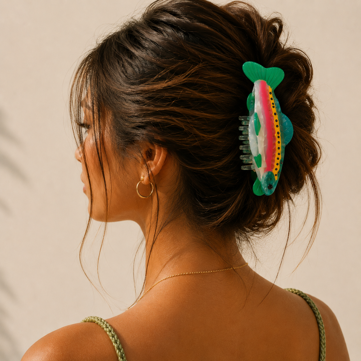 TROUT HAIRCLIP