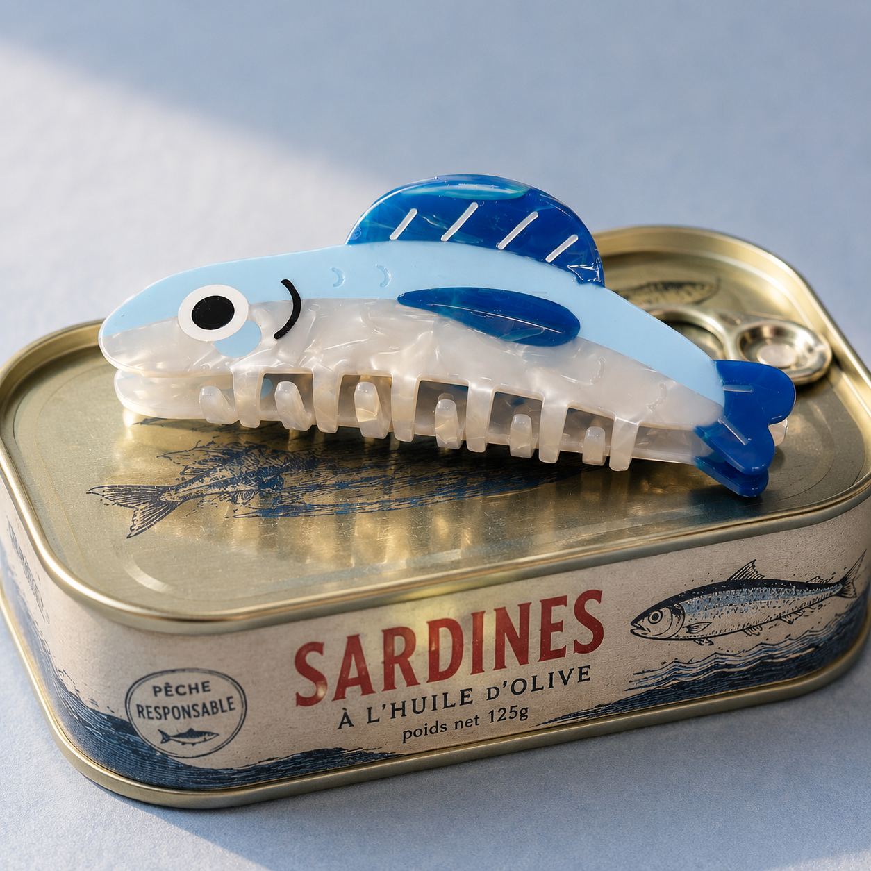 SARDINE HAIRCLIP